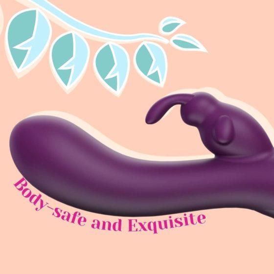 Tracy's Dog Crybit - Vibrator clitoridian rezistent la apă, cu baterie (violet)