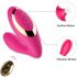 Tracy's Dog 2 - vibrator 2în1 cu unde de aer (roz)