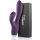 Vibrator iepuraș impermeabil cu braț clitoris - mov
