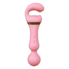   Tracy's Dog Magic Wand - vibrator de masaj acumulator, 3in1 (roz)