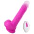 Tracy's Dog Jelivoy-Mid - vibrator realist 20cm - silicon roz (roz)