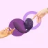 Tracy's Dog OG 3 - vibrator cu stimulare clitoris și punctul G - mov