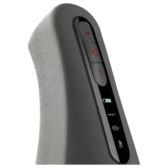 OTOUCH Airturn 2 - masturbator automat cu aspirație - negru - reîncărcabil