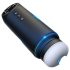 Leopard - masturbator vibratoare și cu vacuum (negru)
