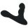 Leopard - Vibrator pentru prostată cu 2 motoare (negru)