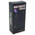 Leopard - Vibrator pentru prostată cu 2 motoare (negru)