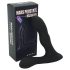 Leopard - Vibrator pentru prostată cu 2 motoare (negru)