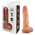 FeelSkin - dildo ultra realist cu testicule - natur (23 cm)