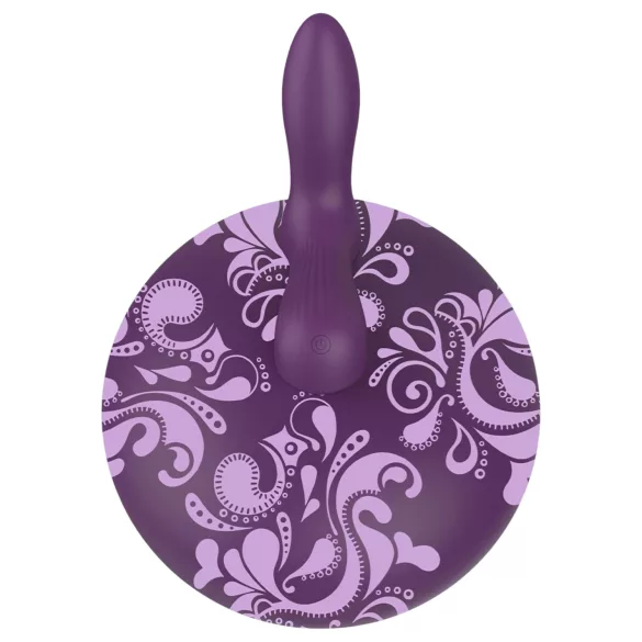 Bouncy Bliss Classic - pernă gonflabilă cu vibrator - mov