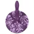 Bouncy Bliss Classic - pernă gonflabilă cu vibrator - mov