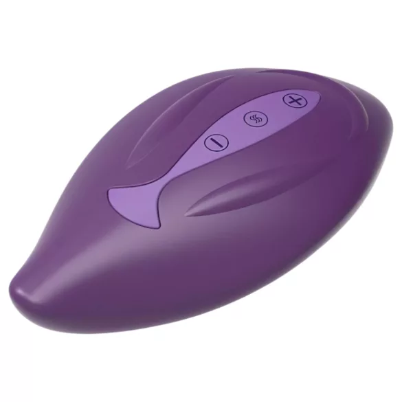 Bouncy Bliss Classic - pernă gonflabilă cu vibrator - mov