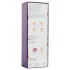 LOVISS Flower - vibrator pentru punctul G cu braț clitoridian (negru)