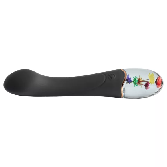 LOVISS Flower - vibrator punctul G (negru)