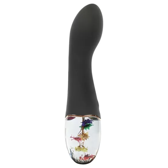 LOVISS Flower - vibrator punctul G (negru)
