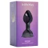 LOVISS Flower - vibrator anal cu telecomandă (mov)