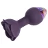 LOVISS Flower - vibrator anal cu telecomandă (mov)
