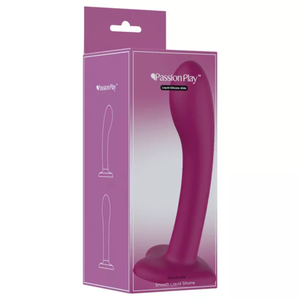 Passion Play - dildo din silicon lichid (mov)