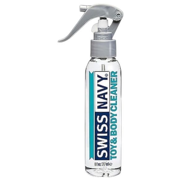 Spray curățare Swiss Navy - pentru jucării și corp (177ml)