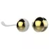 Nalone Yany Love - set bile vaginale ajustabile - silicon albastru-auriu