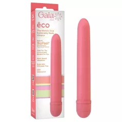   Gaia Eco L - vibrator clasic ecologic - roz - dimensiune mare
