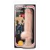 Blush Bad Boy - vibrator cu piercing, 17 cm (natur)