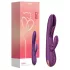 Honey Play Box Terri - vibrator clitoral cu limbă și braț - silicon mov
