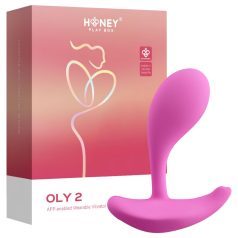   Honey Play Box Oly 2 - vibrator inteligent dublu G-spot și clitoris - roz