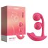 Honey Play Box Melody - vibrator 2în1 inteligent cu mărgele - roșu