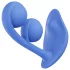 Honey Play Box Melody - vibrator tip 2în1 cu bile - silicon albastru