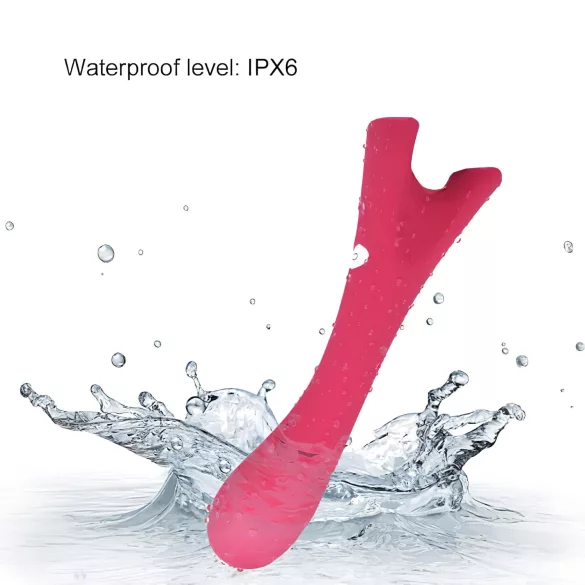 Cotoxo Eiffel Finger - vibrator pentru punctul G reîncărcabil - roșu