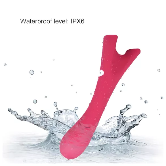 Cotoxo Eiffel Finger - vibrator pentru punctul G reîncărcabil - roșu