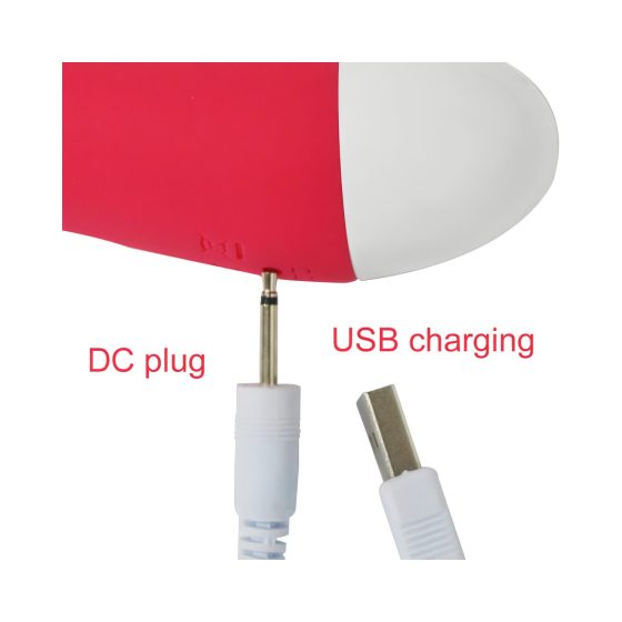 Cotoxo Dolphin - vibrator reîncărcabil pentru punctul G (roșu)