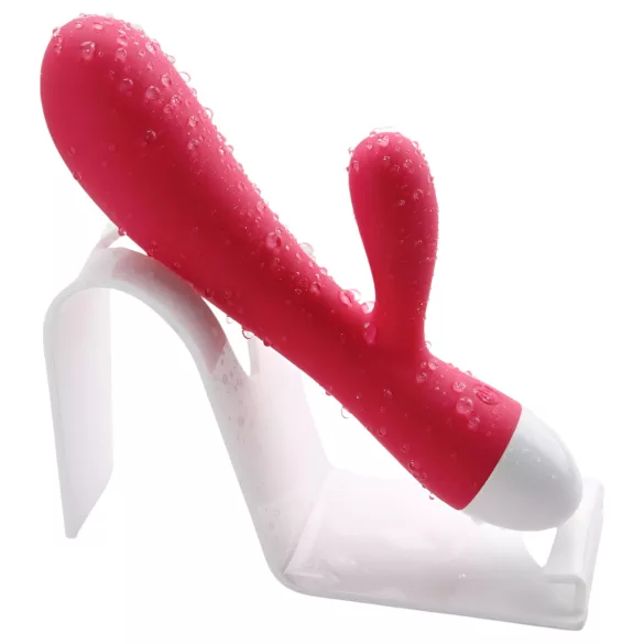 Cotoxo Dolphin & baby - vibrator clitoridian cu braț flexibil - reîncărcabil