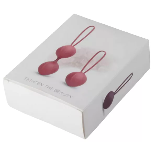 Cotoxo Cherry - Set bile vaginale kegel 2 piese - roșu