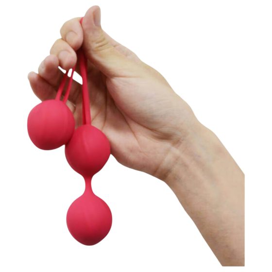 Cotoxo Cherry - set de 2 bucăți de bile pentru gecko (roșu)
