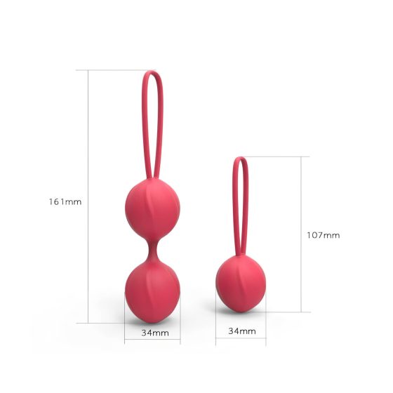 Cotoxo Cherry - set de 2 bucăți de bile pentru gecko (roșu)