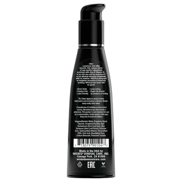 Wicked Aqua - lubrifiant pe bază de apă - 120ml