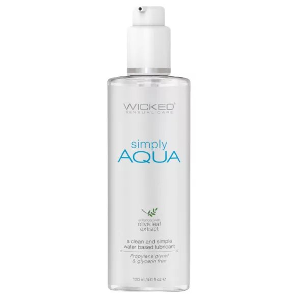 Wicked Simple Aqua - lubrifiant 100% vegan (120 ml)