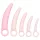CalExotics Inspire - set dilatatoare vaginale medicale - silicon roz