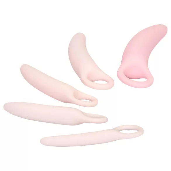 CalExotics Inspire - set dilatatoare vaginale medicale - silicon roz