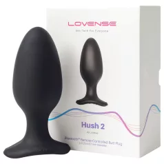   LOVENSE Hush 2 L - mic vibrator anal reîncărcabil (57 mm) - negru