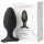 LOVENSE Hush 2 L - mic vibrator anal reîncărcabil (57 mm) - negru
