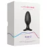 LOVENSE Hush 2 L - mic vibrator anal reîncărcabil (57 mm) - negru
