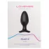 LOVENSE Hush 2 L - mic vibrator anal reîncărcabil (57 mm) - negru