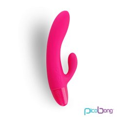Picobong Kaya - vibrator cu stimulator de clitoris (roz)