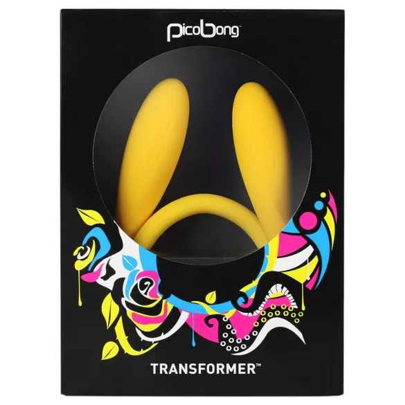 Picobong Transformer - vibrator unisex rezistent la apă (galben)
