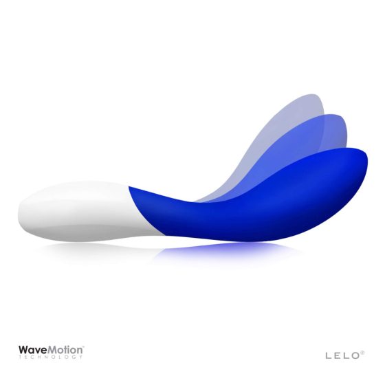 LELO Mona Wave - vibrator rezistent la apă pentru punctul G (albastru)