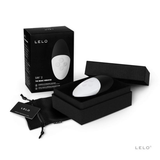 LELO Siri 2 Music - vibrator pentru clitoris rezistent la apă (negru)