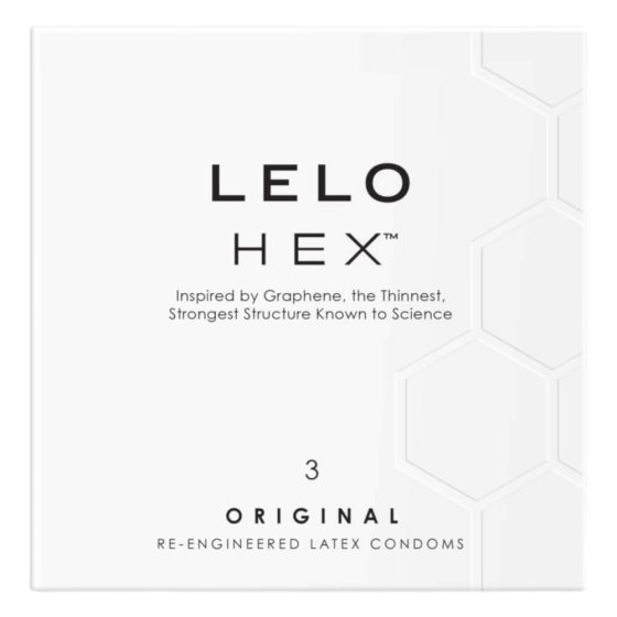 LELO Hex Original - prezervative de lux (3 buc)