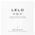 LELO Hex Original - prezervative latex premium - 3 bucăți